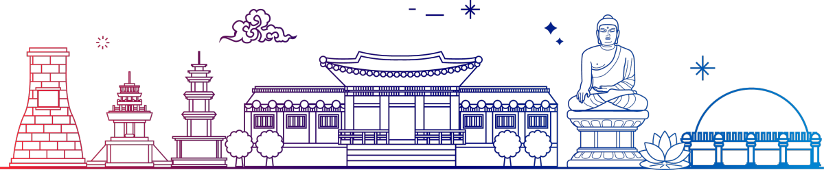 경주 랜드마크 일러스트